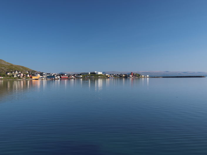 reflets village nordkapp norvège
