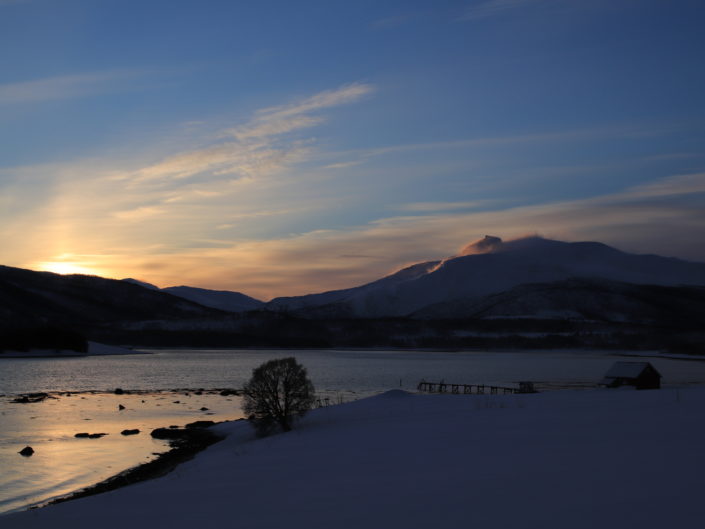 paysages hiver senja norvège